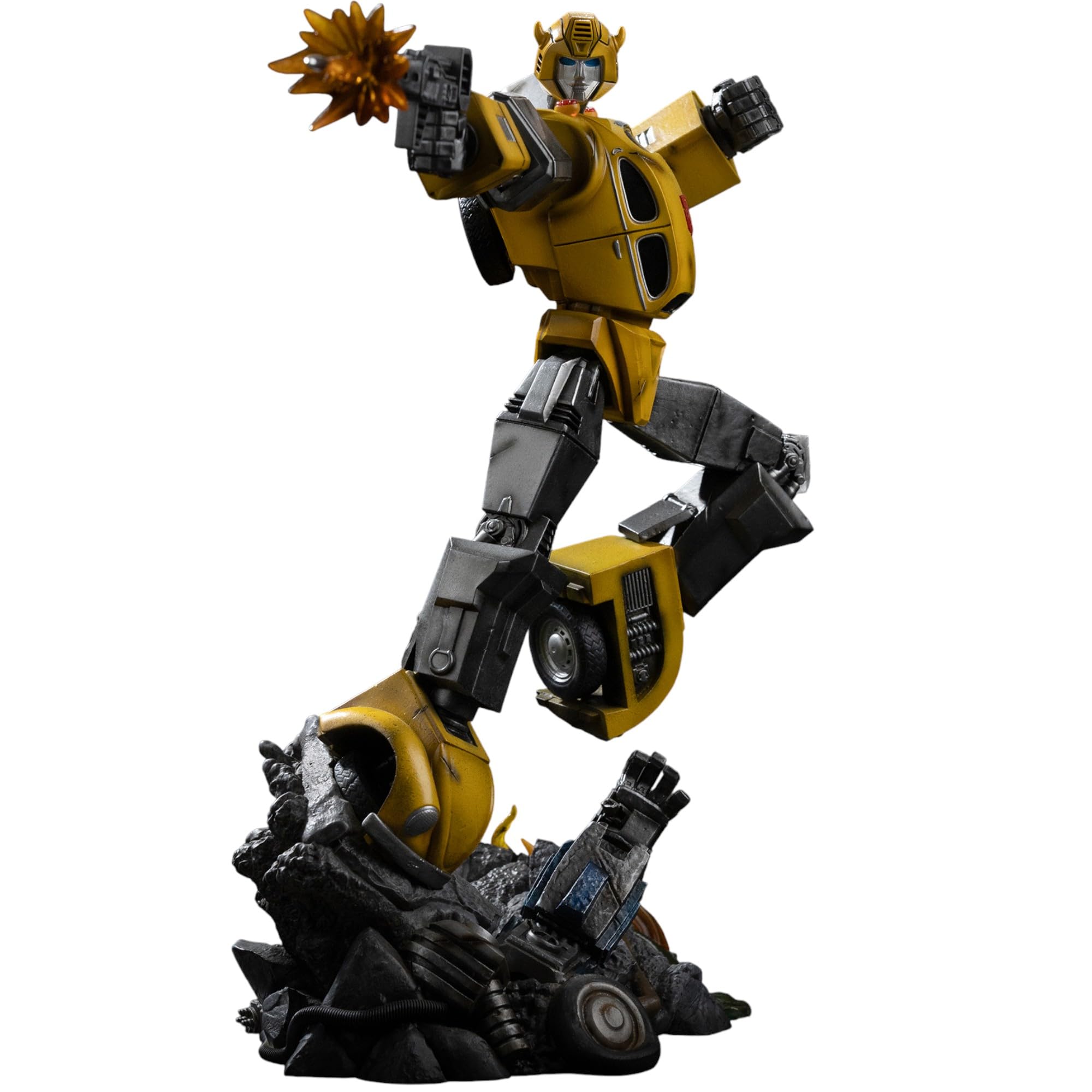Iron Studios Statua da collezione Bumblebee Transformers Demi Art Scale 1/20 Polystone Resin 11.8in / 30 cm