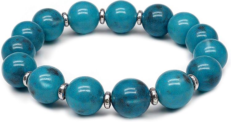 Feng Shui Natural Stone Bracelet Natural Yellow Stone for Luck & Confidence Handmade 10mm Energy Jewelry for Men & Women Uplifting Gift with Gift Box