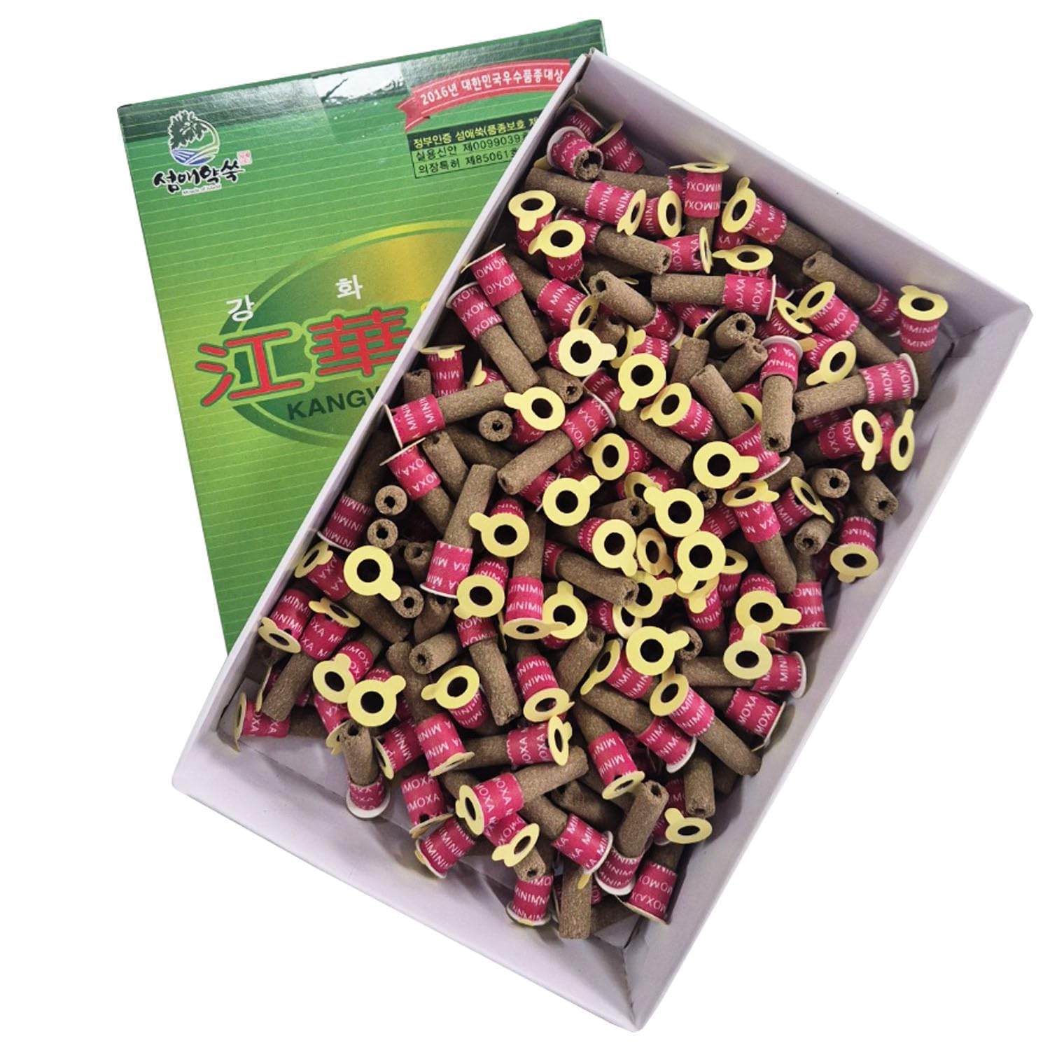 Amazon.com: Minecook Kanghwa Mini Moxa, Herb Stick Roll_180 pcs