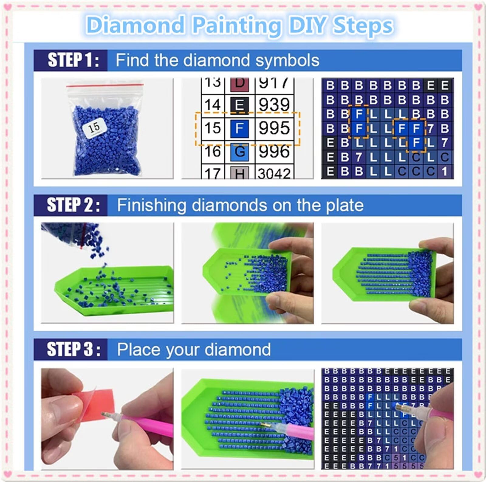 Zestawy do sztuki diamentowej dla dorosłych, 5D diamentowy obraz Dream Crystal Arts and Crafts dla dorosłych, haft krzyżykowy, cekiny, klejnoty, obrazy artystyczne, malowanie różami po numerach, do
