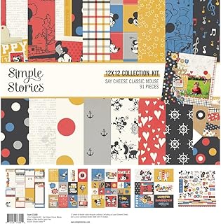 Classic Red Mouse Say Cheese Collection Kit by Simple Stories