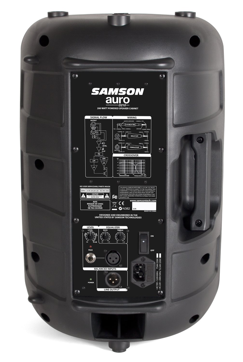 Samson - AURO D210 - Diffusore Attivo - 200W