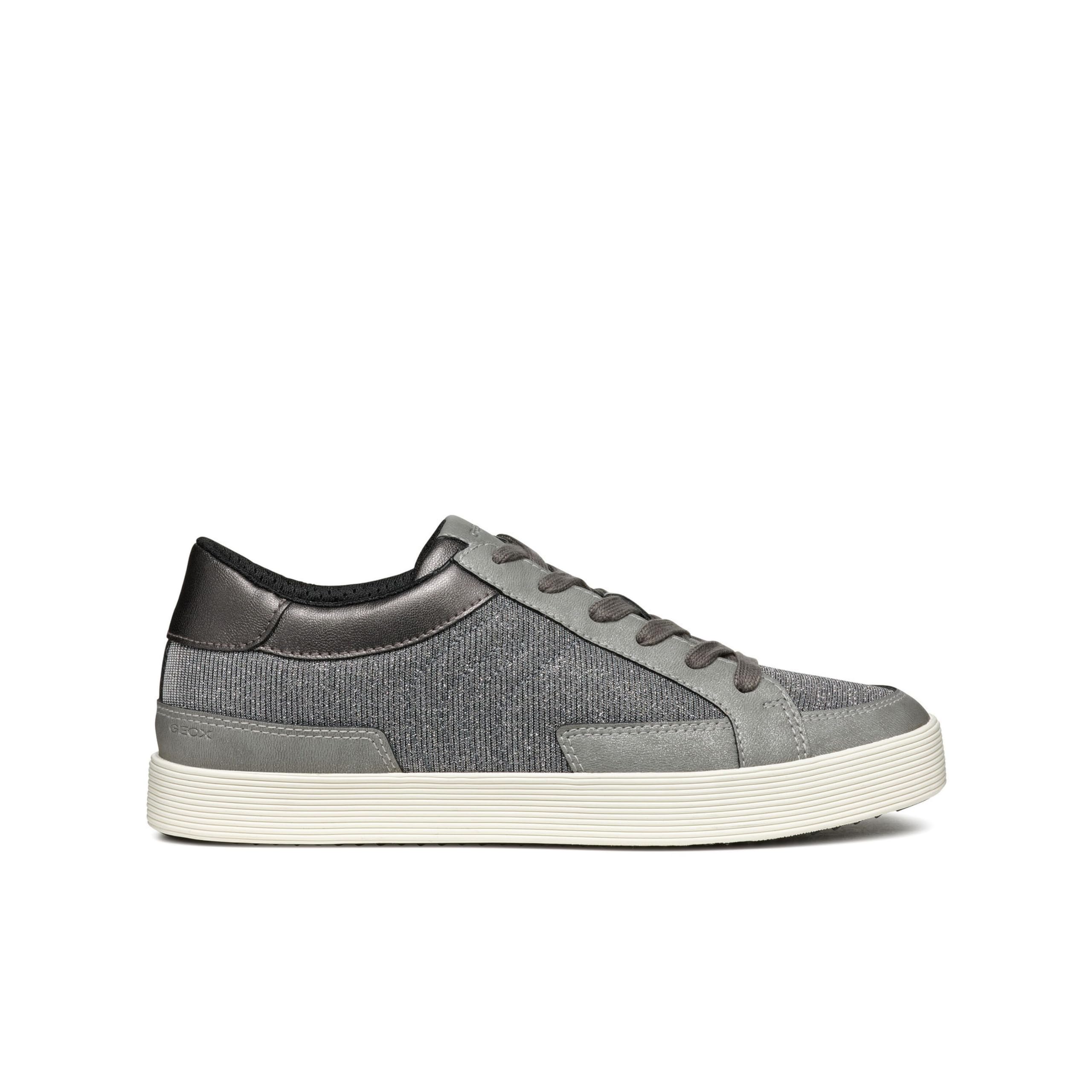Geox Women's D Blomiee B Trainers, Dark Grey, 5 UK