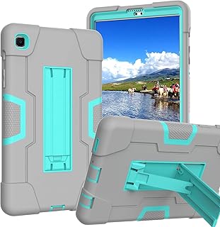 Samsung Galaxy Tab A7 Lite Case 2021, Tab A7 Lite 8.7 Inch Case 3 in 1 Heavy Duty Rugged Shockproof Kickstand Hybrid Three Layer Protective Cover for Samsung Galaxy Tab A7 Lite 8.7 SM-T220/T225