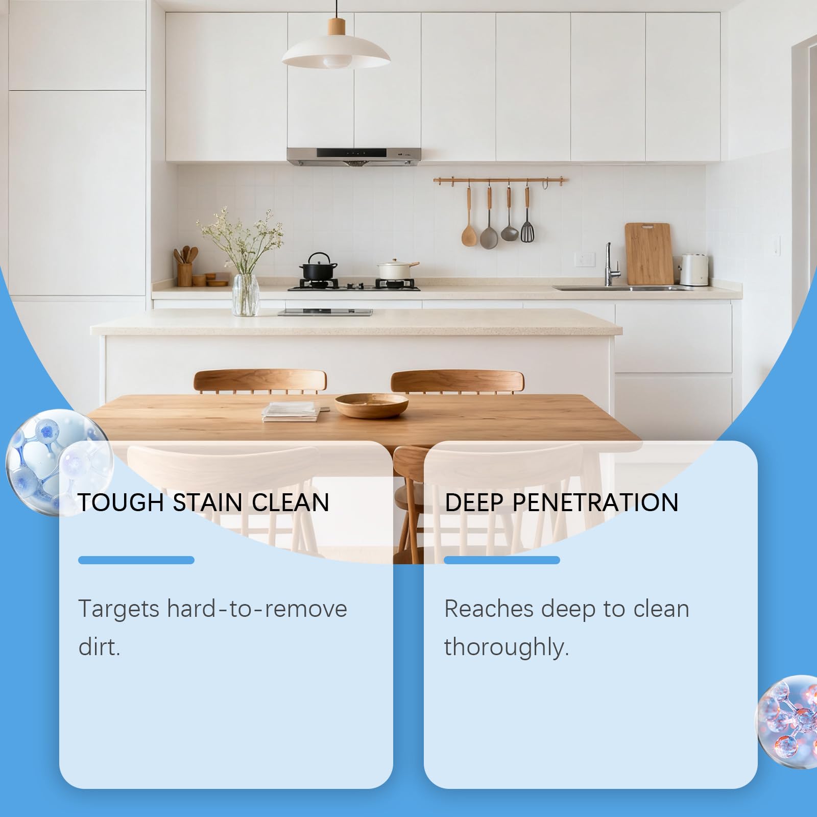 Limpiador de espuma multifuncional para eliminar manchas difíciles, potente limpiador de cocina para manchas de grasa difíciles, spray de espuma descalcificadora de baño, adecuado para inodoros