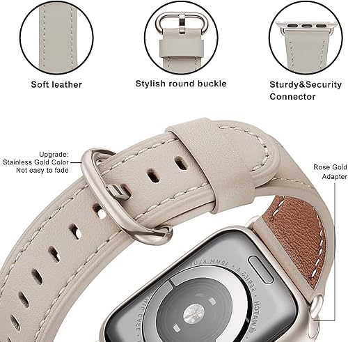 Miniatura 2 de WFEAGL compatible con iWatch Band 40 mm 42 mm 44 mm, correa de repuesto para iWatch edición Series 4, Series 3, Series 2, Series 1