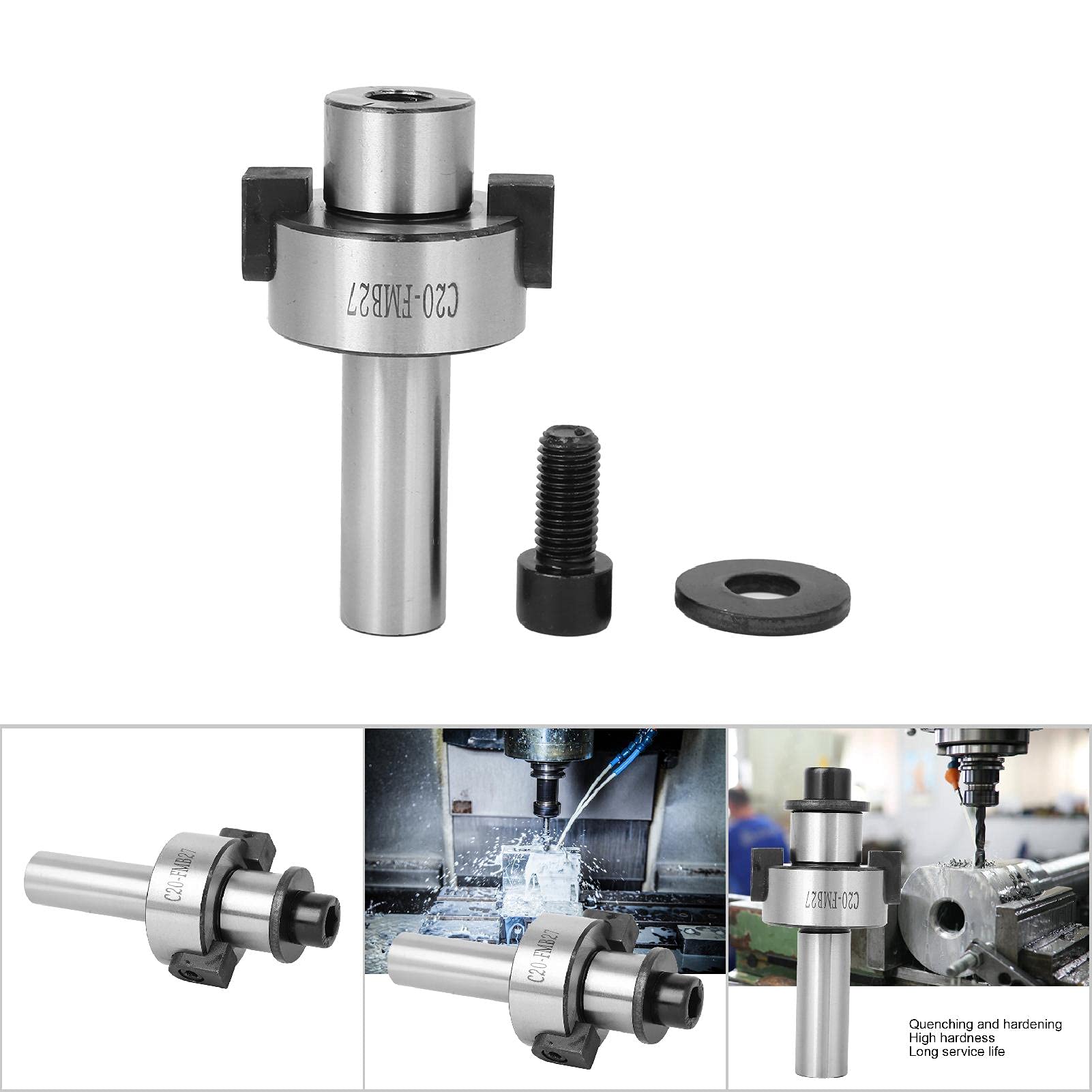 C20 FMB27 Hochgeschwindigkeitsstahl-CNC-Werkzeughalter, Spannfutterhalter, Drehmaschinen-Werkzeughalter, Spannzangenfutter-Werkzeughalter für Fräsmaschinen-Hardware-Zubehör