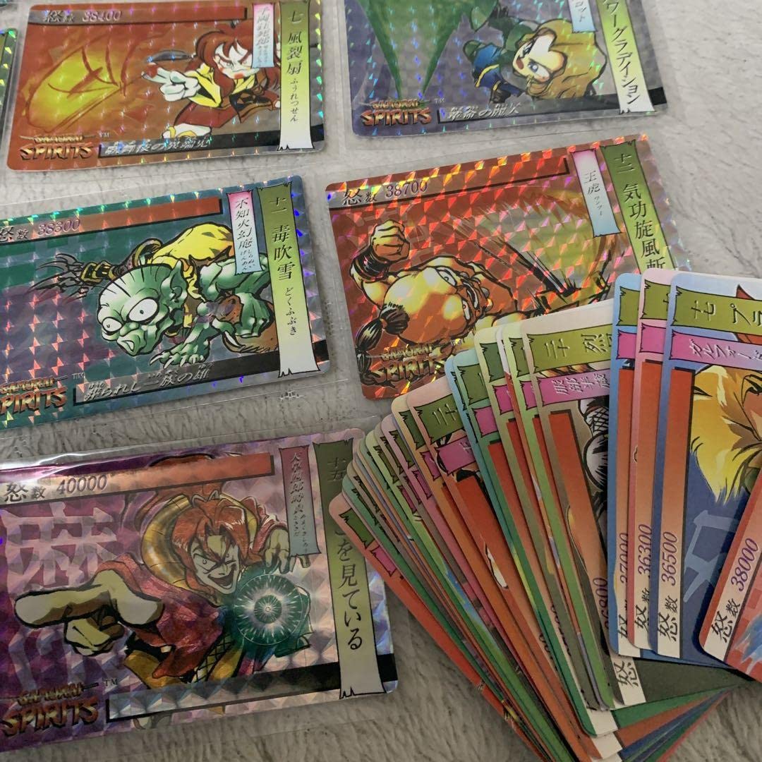 サムライスピリッツ カードダス　カード　 snk 39種　コンプ サムライスピリッツ カードダス カード snk 39種 コンプ