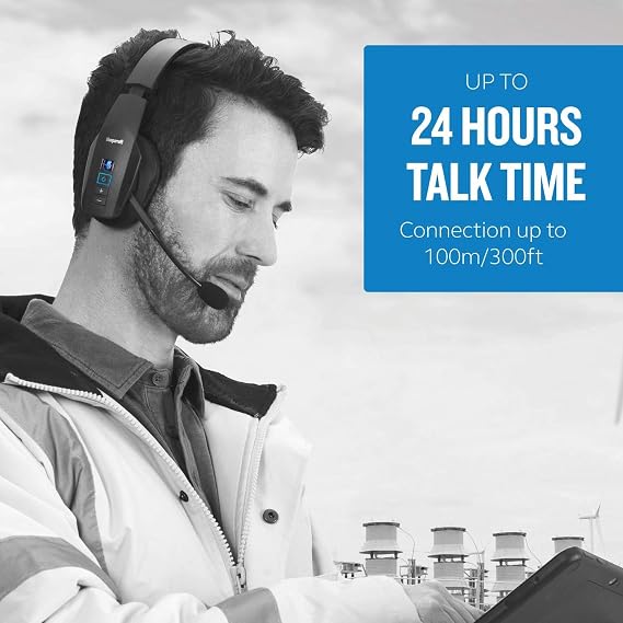 BlueParrott B450-XT Noise Canceling Mircophone Headset