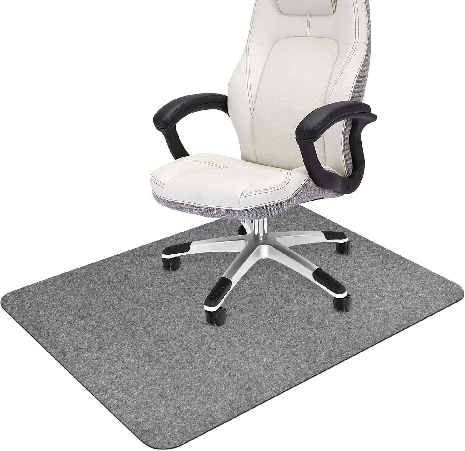 Mapuon 55"x35" Office Chair Mat for Hardwood Floor&Tile