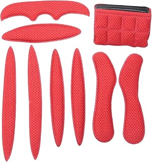 Bicycle Helmet Foam Pads, Helmet Sponge Bike Helmet Pad Replacement Cycling Helmet Padding Kit Helmet Magic Stick Lining Sponge for Bike Motorcycle Helmet