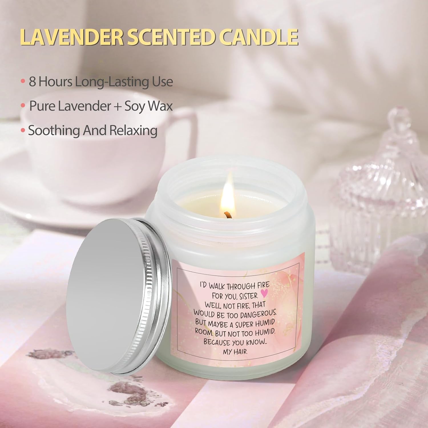 Suhctuptx Sisters Gifts from Sister, Birthday Gift Christmas Gifts Best Ever Gift Basket Cool Ideas for Sis Adult in Law - Image 7