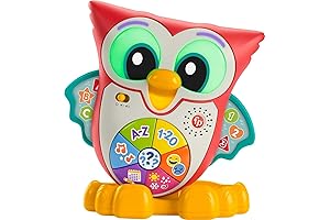 Fisher-Price Linkimals Light-Up & Learn Interactive Owl
