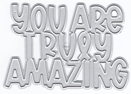 Vista 64 de DzIxY Troqueles de corte de metal con texto en inglés "I Love You" para hacer tarjetas, troquelados, troquelados, plantillas para máquina de álbumes