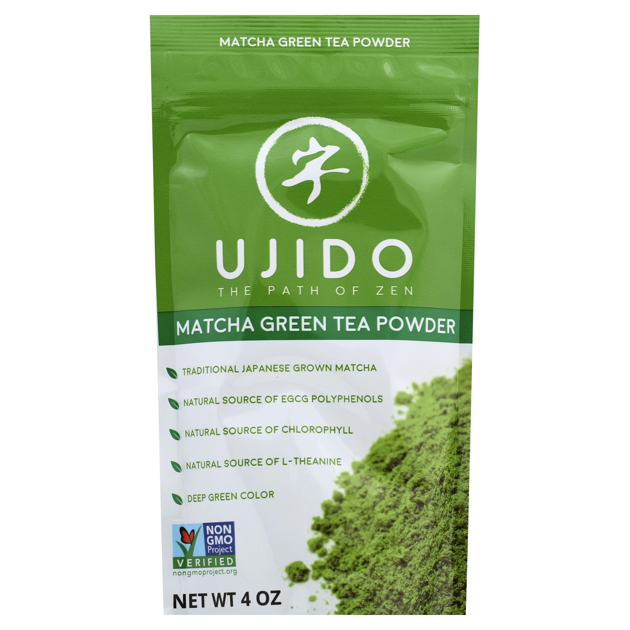 UJ​IDO Green Matcha Tea 4 oz (Pack of 8)