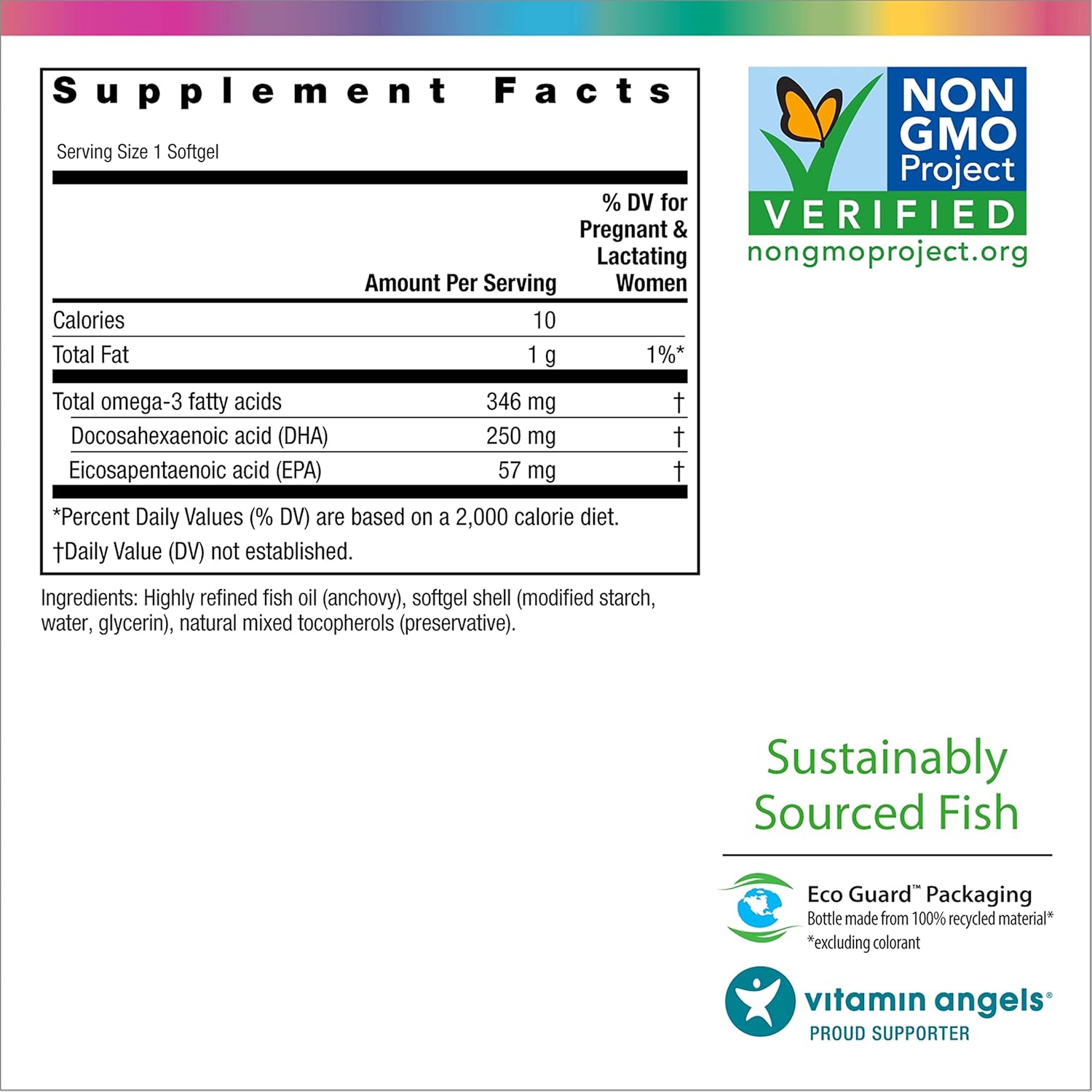 Rainbow Light Prenatal DHA Smart Essentials ácidos grasos omega-3 fácil ...