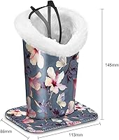 Vista 99 de Fintie Soporte para anteojos forrado de felpa con base magnética, estuche de cuero vegano prémium para lentes