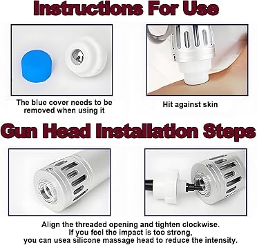 Ed Shockwave Therapy Device,Professional Shock Wave Massager, High Efficiency Tissue Regeneration & Muscle Relaxation,Multifunctional Physiotherapy Equipment