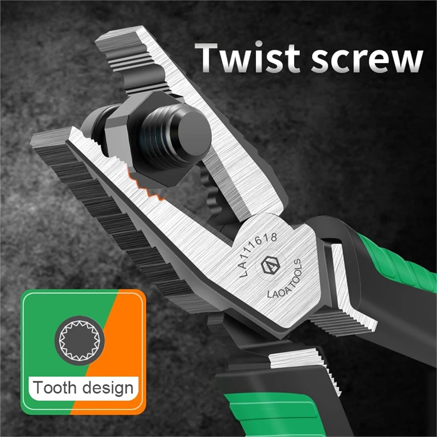 1PC Combination Pliers CR-V Diagonal Long Nose Wire Cutter Side Cutter Cable Shears Electrician Professional Multi Tools(3 PCS Pliers)