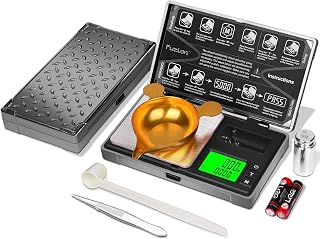 Fuzion Gram Scale, CASH-200 Digital Pocket Scale, 0.01g Digital Grams Scale, Jewelry Scale, Small Food Scale Mini Gram Scale with Upgraded Display, Multi-Accessories