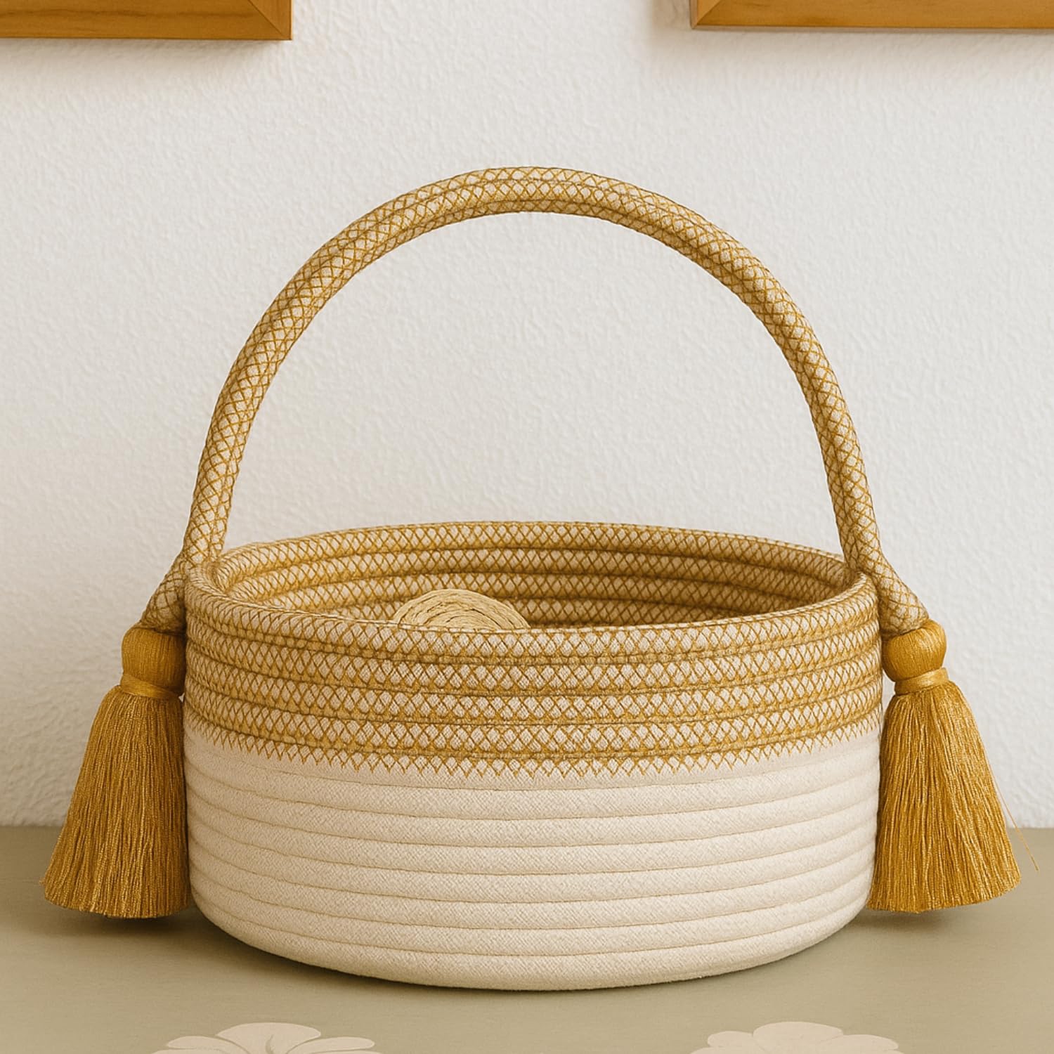 Natural Seagrass Storage Basket