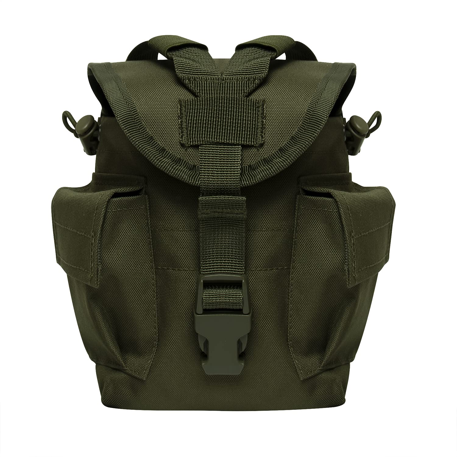 Rothco MOLLE II Canteen & Utility Pouch, Olive Drab