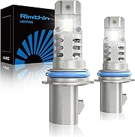 Vista 7 de Bombillas H1, 6000 K blanco frío, bombillas antiniebla superbrillantes, fácil instalación, paquete de 2