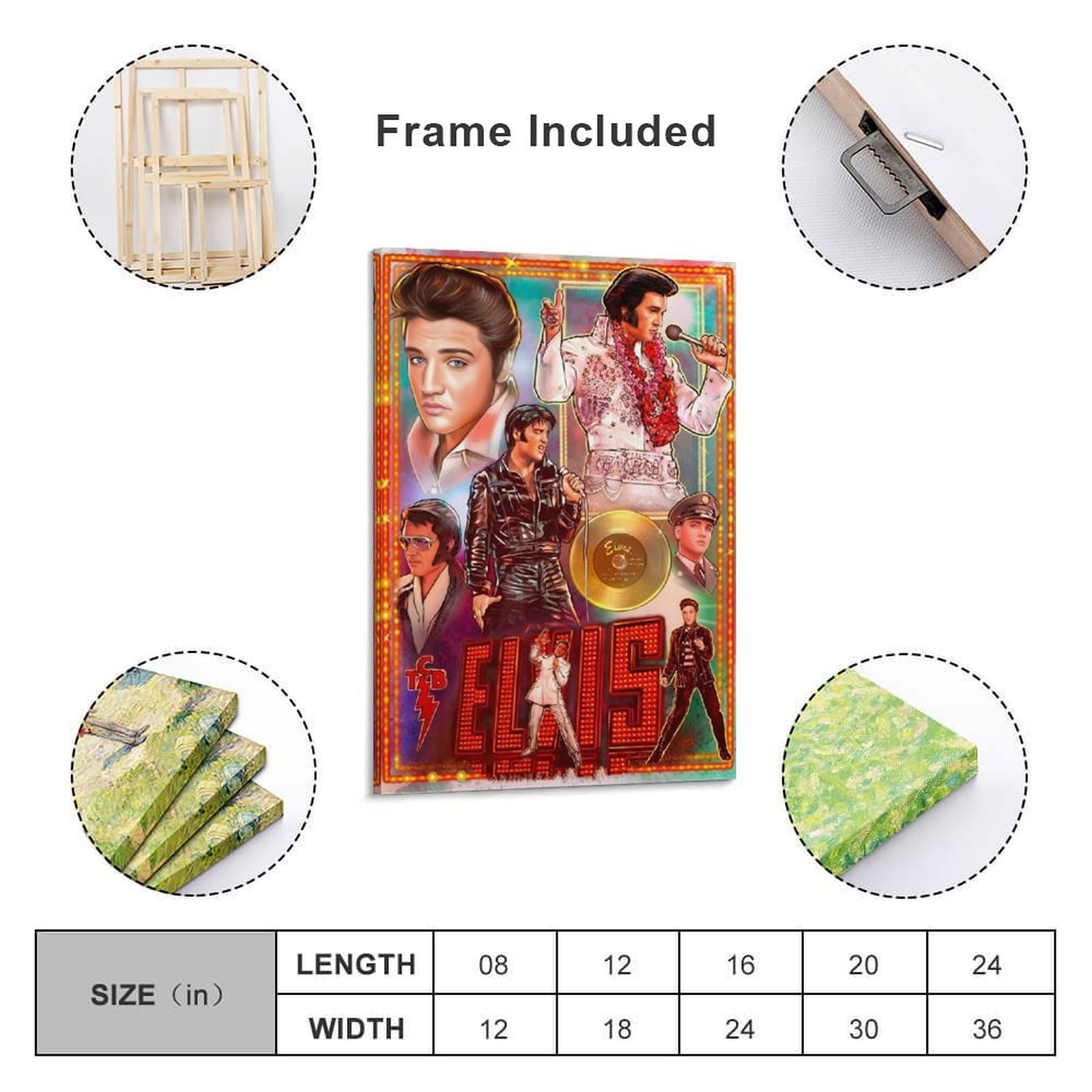 Amazon.co.jp: Elvis Presley エルヴィスプレスリー ポスター 壁アート