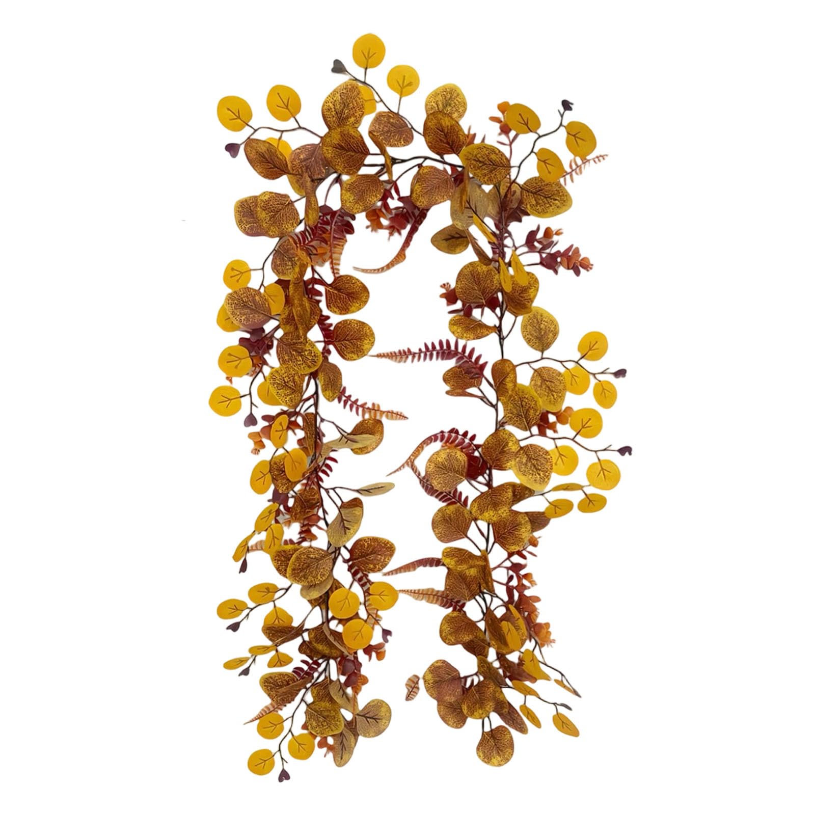 Tsophreniq Artificial Hanging Plant for Christmas Halloween Thanksgiving Fall Decoration Autumn Harvest Plant Arrangement Artificial