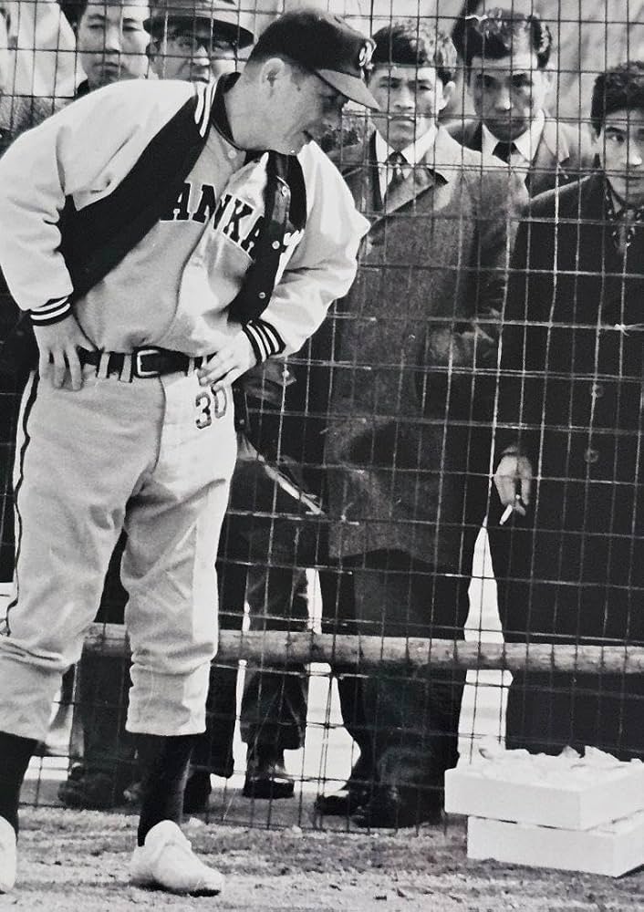 Amazon.co.jp: 2Lサイズ生写真南海ホークスの鶴岡監督と野村克也
