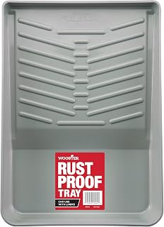 Wooster Brush BR549 11-Inch Deluxe Plastic Paint Tray - Rust-Proof, Solvent-Resistant with Ribbed Roll-Off Area