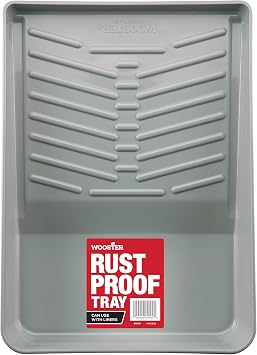 Wooster Brush BR549-11" Deluxe Plastic Tray, 11-Inch , Grey