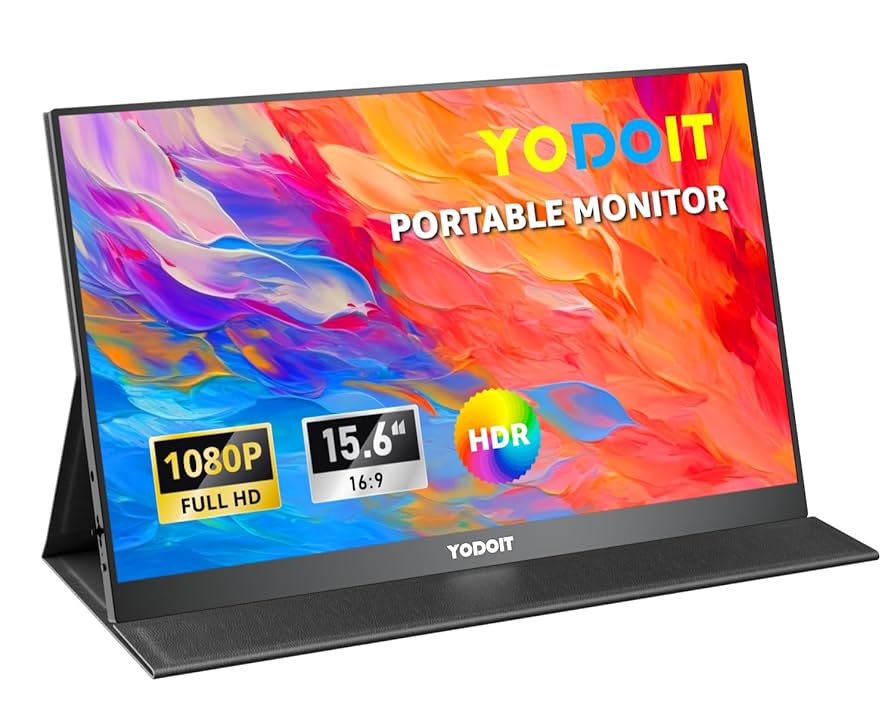 Amazon.com: Yodoit Portable Monitor for Laptop 1920×1080