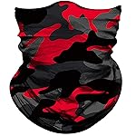 Obacle Neck Gaiter Face Mask Bandana for Dust Wind Sun Protection for Men Women