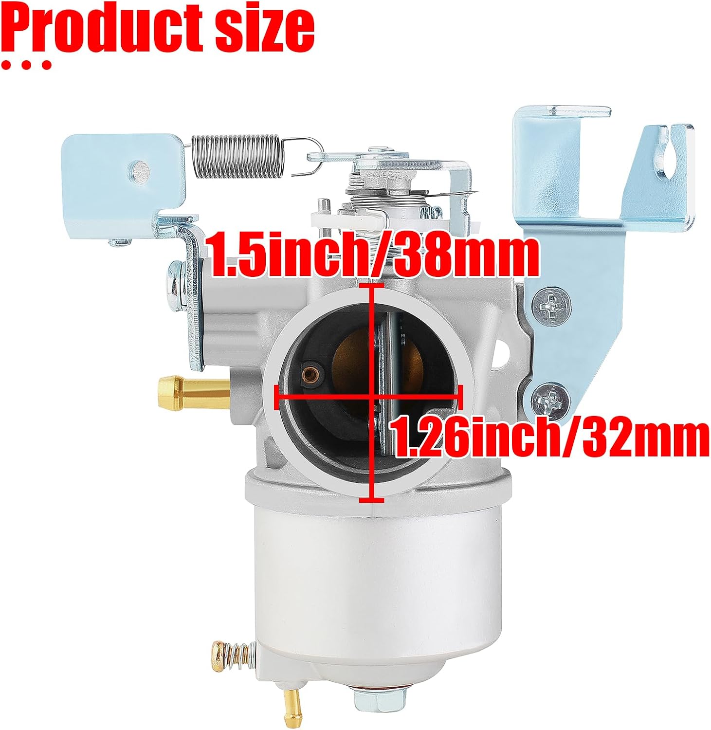 G2 G5 G8 G9 G11 Carburetor Compatible with Yamaha Golf Cart J38-14101-00 J38-14101-01 J38-14101-02 1985-1995 4-Cycle Engine Carb Gas Car