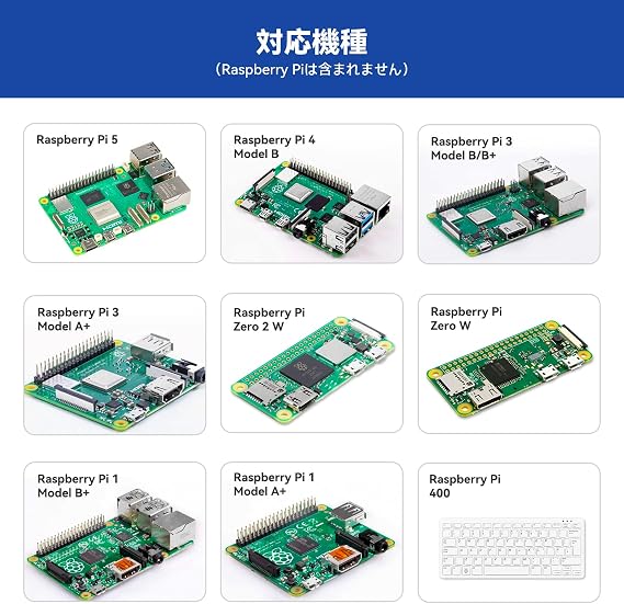 SunFounder Starter Electronic Kit for Raspberry Pi, Raspberry Pi Programming, Online Japanese Instructions with 800+ Pages Detailed Textbook and Abundant Lessons, Compatible with Raspberry Pi 5/4B/3B+