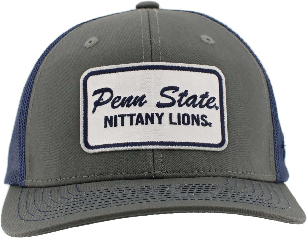 ZHATS Standard NCAA Officially Licensed Trucker Hat Dakota Patch Brick Gray, Grey, One Size - Image 2