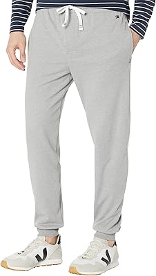 Tommy Hilfiger Mens Modern Essentials Joggers, Grey Heather, Extra Large US