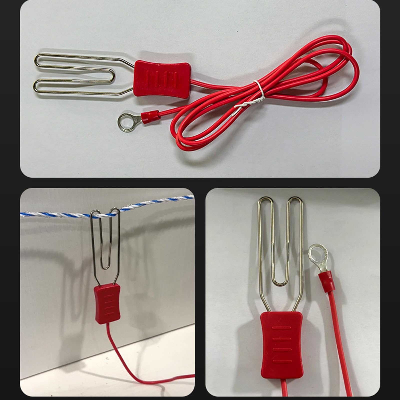 Connecteurs De Clôture électrique Besreey - Renforcés En Acier, Pour Fils, Grillages, Piquets Et Aménagements Extérieurs