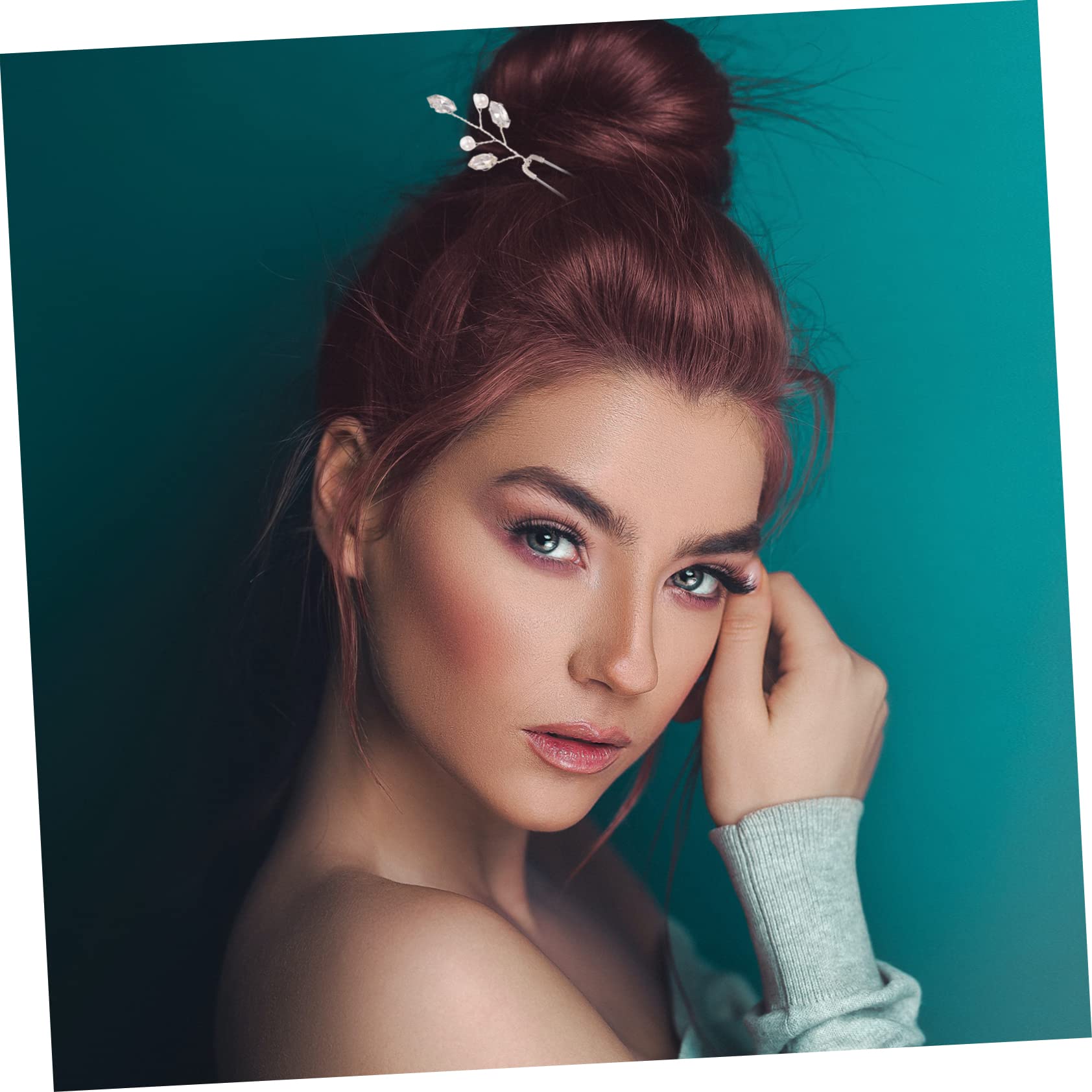 DOITOOL 30pezzi Fermagli Per Nuziali Con Strass Eleganti Hairpins Per Sposa e Cerimonie Accessori Per Acconciature Da Donna e Ragazze