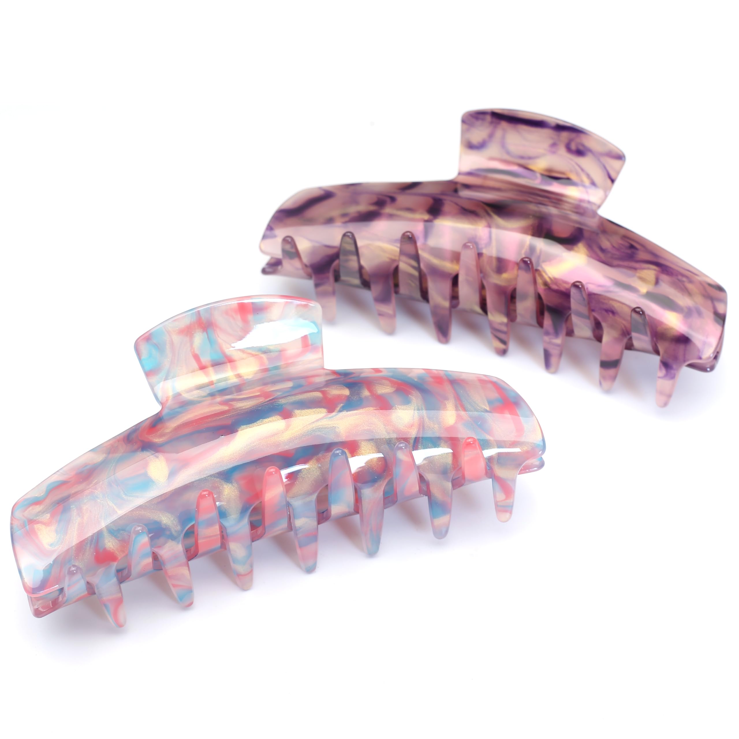 Riesen Haarklammer Groß Damen Rechteckig Haarspange Haar clips