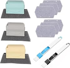 Hand-held Groove Gap Cleaning Tools, Window Magic Cleaning Brush, for Shower Door, Car Vents, Keyboard, Shutter, All Corners and Gaps(11 PCS)