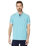 Men's Piped Heather Pique Polo Shirt