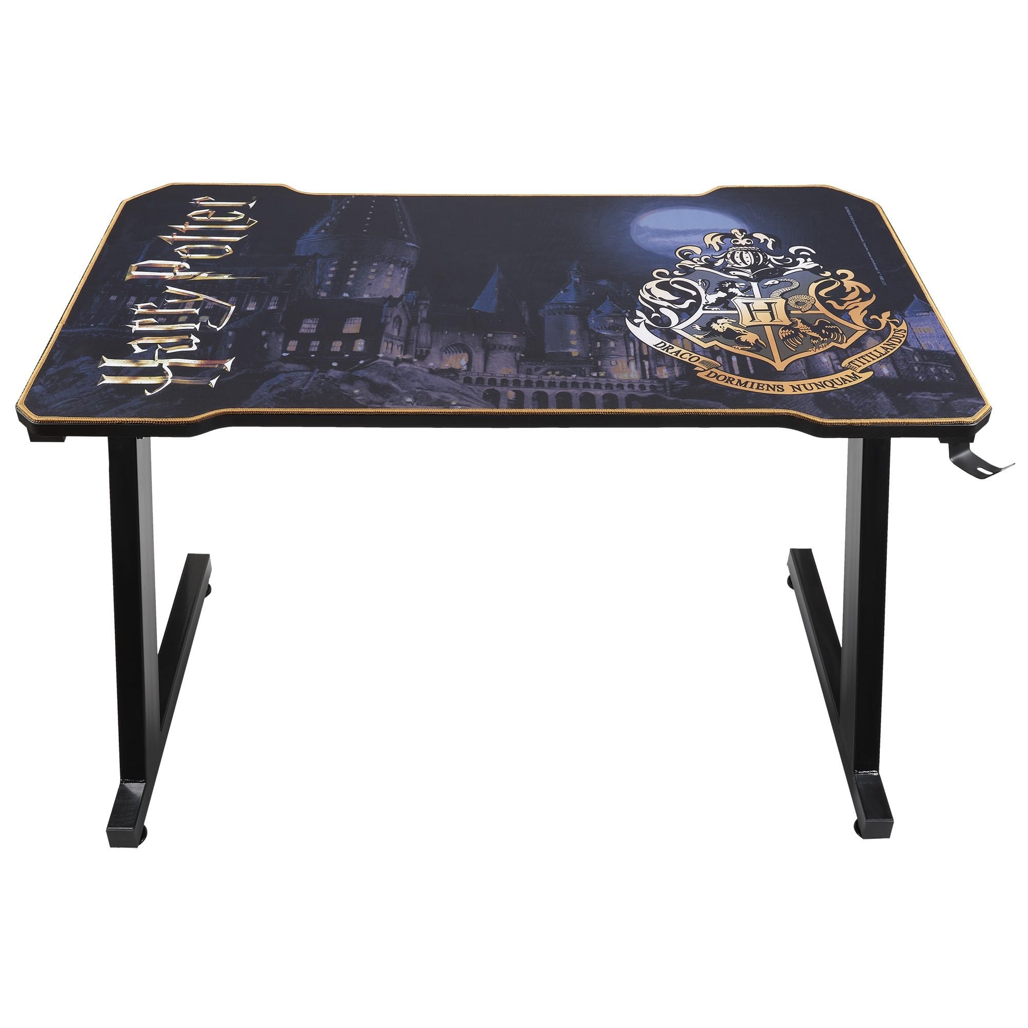 Subsonic Harry Potter - Bureau Gaming Ergonomique Finition Carbone avec Tapis de Souris XXL pour PC Gamer Licence Officielle