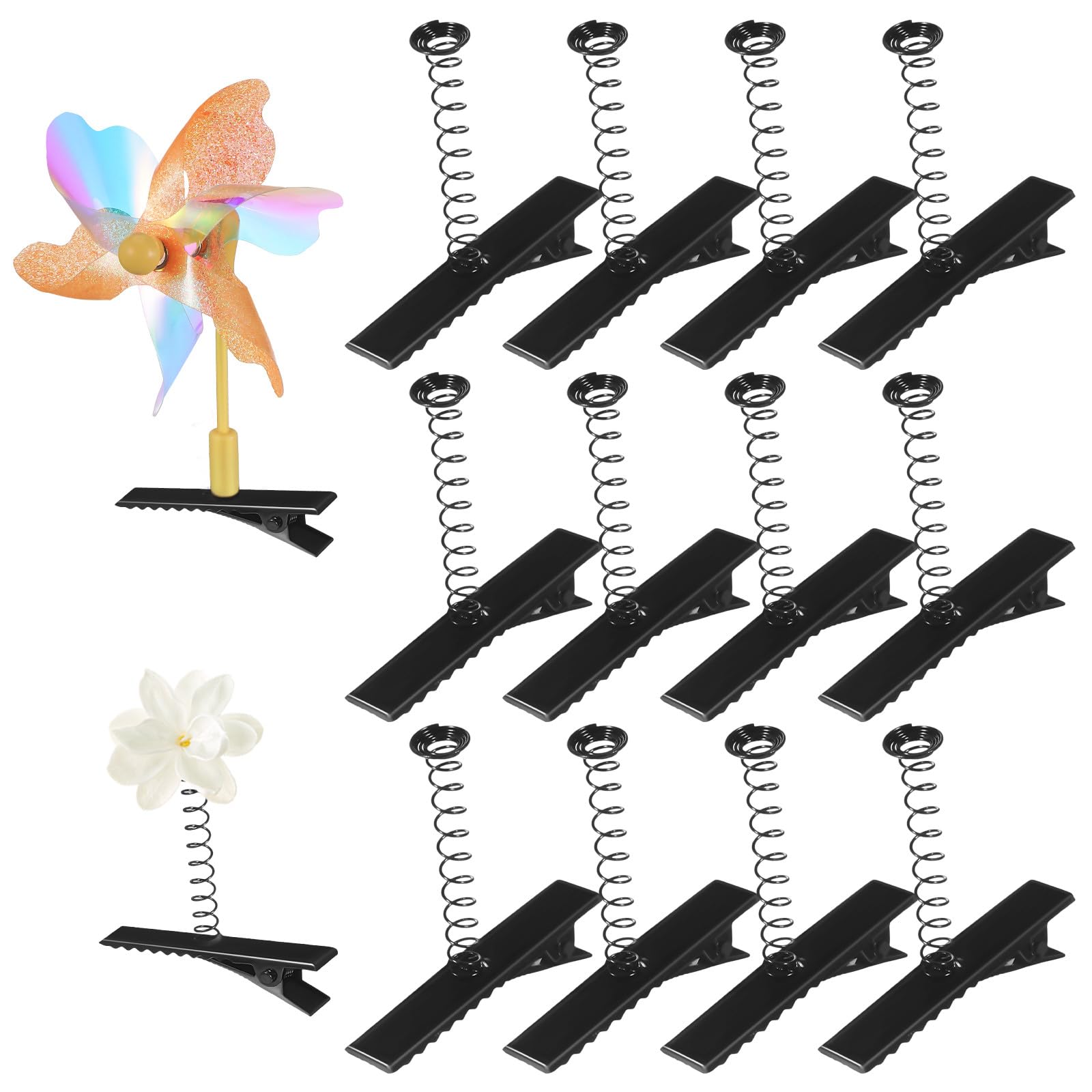 Épingles à cheveux en fer robustes et plates pour customisation - 8
