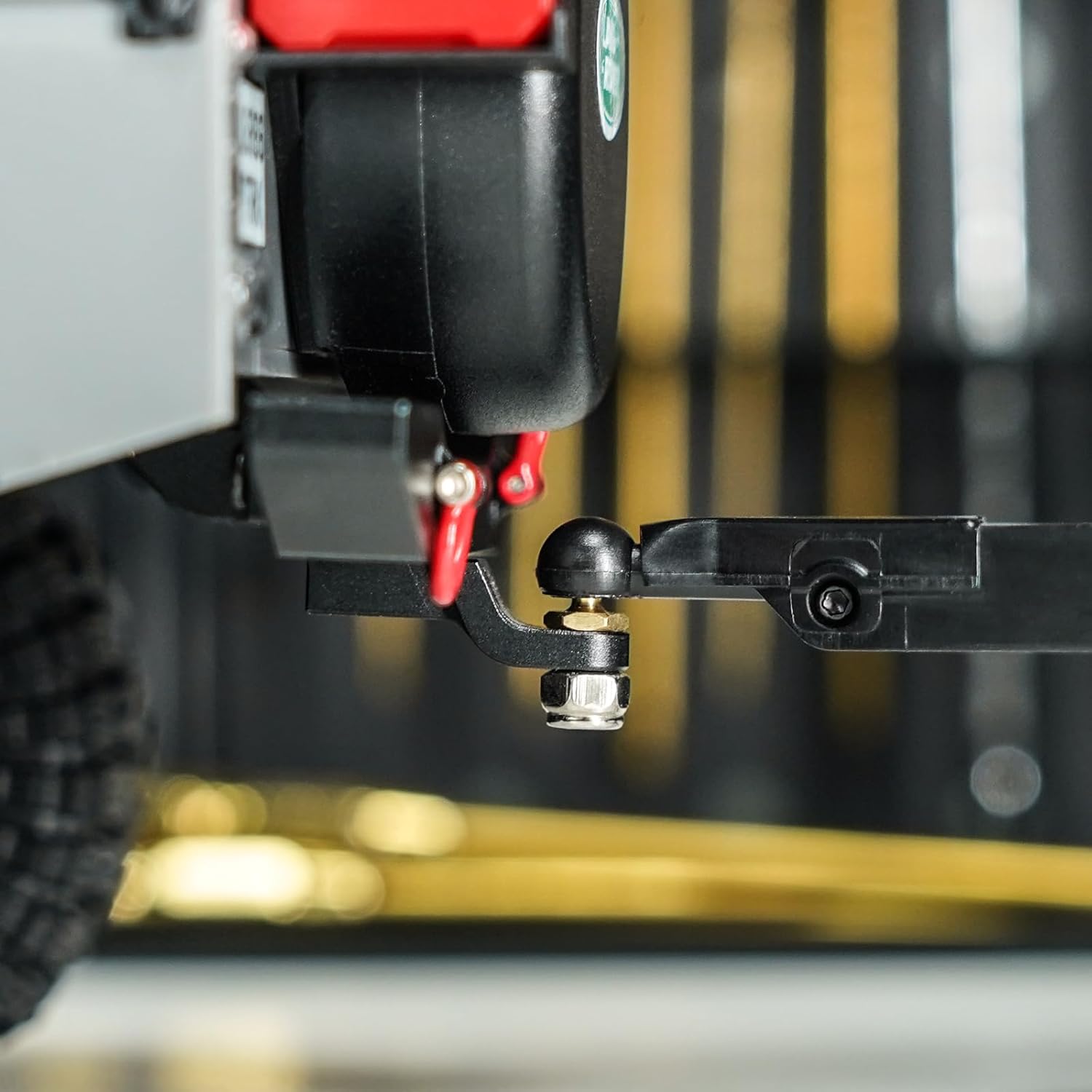 INJORA Utility Trailer with Hitch for TRX4M 1/18 RC Crawler Upgrade