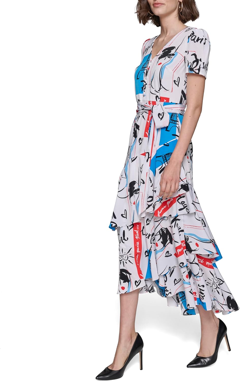Karl Lagerfeld Womens Stylish Fashionable Dress - Image 3