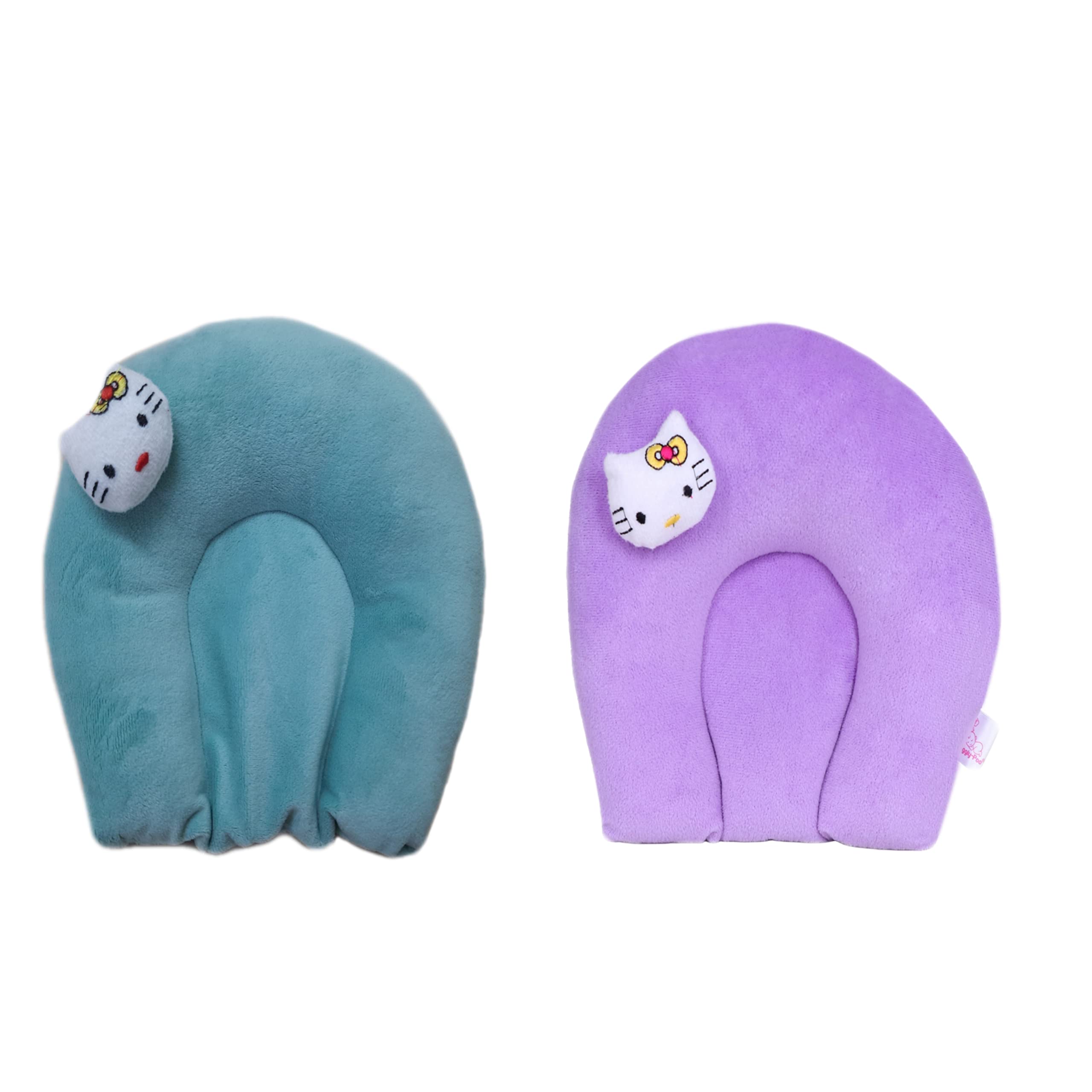 Jiggly-Poo velvet Baby Pillow Including Mustard Seeds In Middle For Head Shaping,Gift Set For Newborn Baby (Sea-Green) (0-6 Months) (B0963LCTS5) Amazon Price History, Amazon Price Tracker