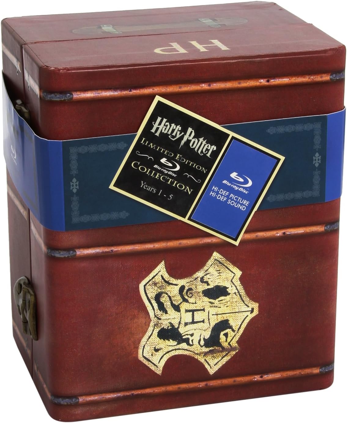 Harry Potter Years 1-5 Limited Edition Gift Set (Sorcerers Stone/ Chamber of Secrets/ Prisoner of Azkaban/ Goblet of Fire/ Order of the Phoenix)