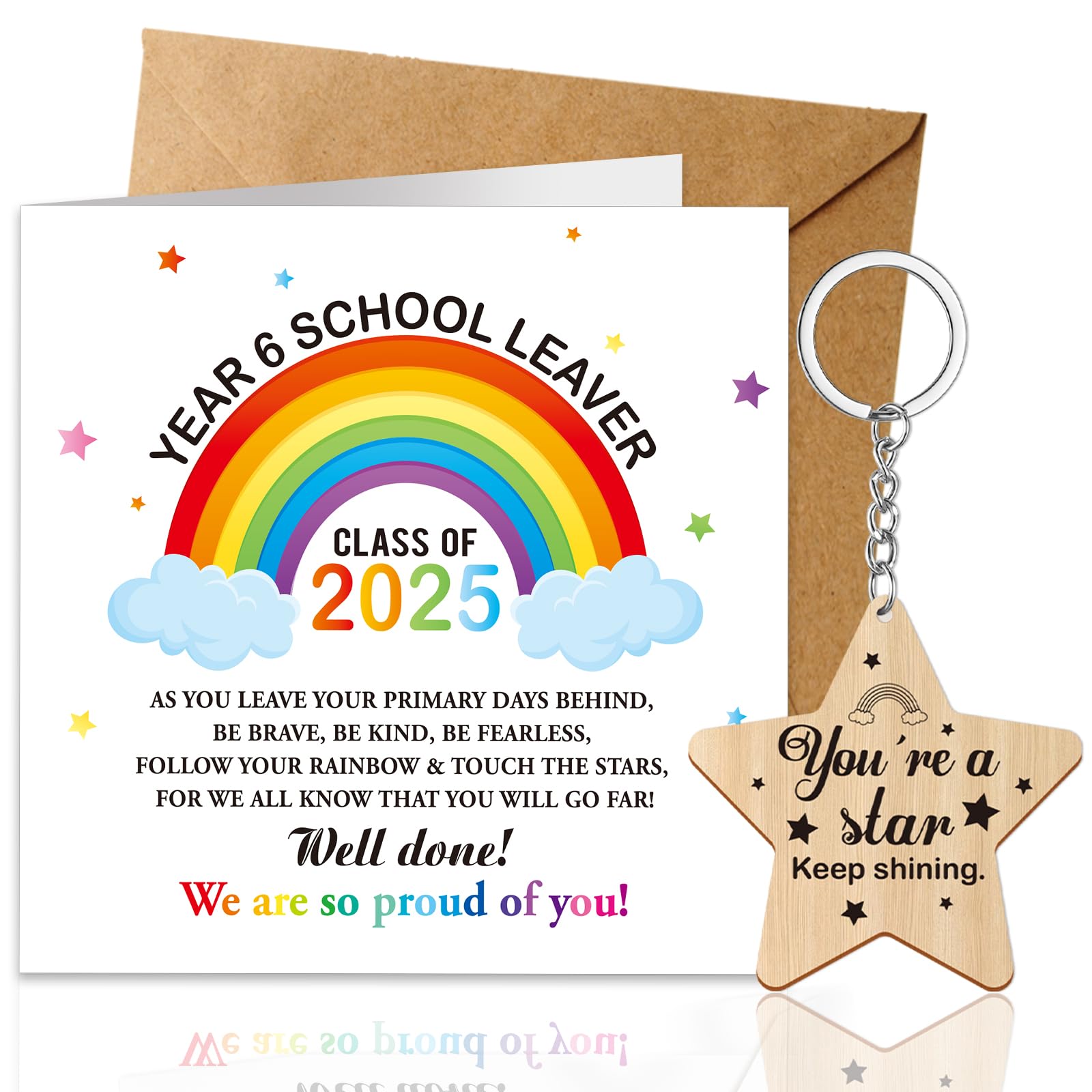 DPKOW Year School Leaver Gifts 2025, Year Leaving Card with
